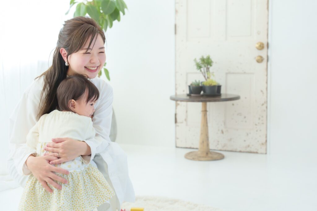 赤ちゃんとママ
